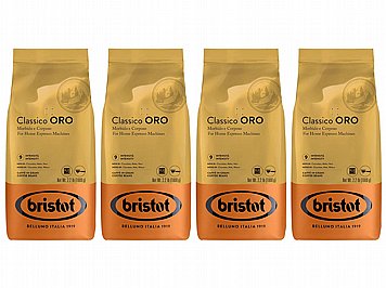 4 ק״ג פולי קפה בריסטוט קלאסיקו אורו Bristot Classico Oro - חוזק 9 4 ק״ג פולי קפה בריסטוט קלאסיקו אורו Bristot Classico Oro - חוזק 9