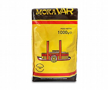 1 ק"ג פולי קפה ורניני מוקה ואר Varanini MokaVAR 1 ק"ג פולי קפה ורניני מוקה ואר Varanini MokaVAR
