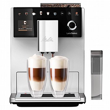 מכונת קפה טוחנת מליטה Melitta Latte Select Silver מכונת קפה טוחנת מליטה Melitta Latte Select Silver
