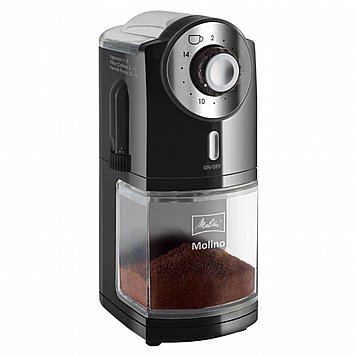 מטחנת קפה Melitta Molino Black מטחנת קפה Melitta Molino Black
