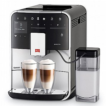 מכונת קפה טוחנת מליטה Melitta Barista T SMART Silver כסוף מכונת קפה טוחנת מליטה Melitta Barista T SMART Silver כסוף