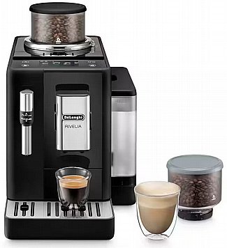 מכונת קפה אוטומטית DELONGHI RIVELIA EXAM 440.35B צבע שחור (הקצפת סטימר) מכונת קפה אוטומטית DELONGHI RIVELIA EXAM 440.35B צבע שחור (הקצפת סטימר)