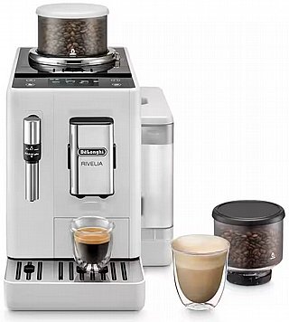 מכונת קפה אוטומטית DELONGHI RIVELIA EXAM 440.35B צבע שחור (הקצפת סטימר) מכונת קפה אוטומטית DELONGHI RIVELIA EXAM 440.35B צבע שחור (הקצפת סטימר)