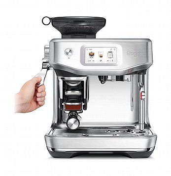 מכונת קפה טוחנת דיגיטלית כולל the Barista Touch™ Impress - Cold Brew מבית Sage סייג' | דגם SES882BSS מכונת קפה טוחנת דיגיטלית כולל the Barista Touch™ Impress - Cold Brew מבית Sage סייג' | דגם SES882BSS