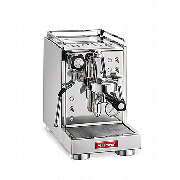מכונת קפה מקצועית לה פאבוני La Pavoni MINI CELLINI - נירוסטה מכונת קפה מקצועית לה פאבוני La Pavoni MINI CELLINI - נירוסטה