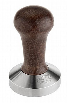 דוחסן מהודר מנירוסטה ידית עץ - MOTTA TAMPER דוחסן מהודר מנירוסטה ידית עץ - MOTTA TAMPER