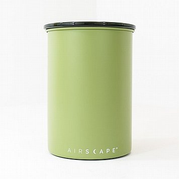 מיכל איחסון קפה AIRSCAPE נירוסטה 500 גרם לבן או שחור לבחירה מיכל איחסון קפה AIRSCAPE נירוסטה 500 גרם לבן או שחור לבחירה