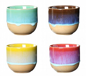 זוג כוסות קפה יוקרתיות מחרסינה 150 מ"ל בצבעים שונים - עבודת יד לבחירה זוג כוסות קפה יוקרתיות מחרסינה 150 מ"ל בצבעים שונים - עבודת יד לבחירה