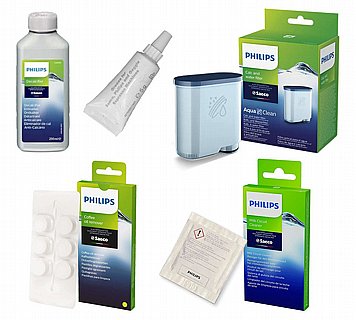סט תחזוקה מושלם מקורי למכונות פיליפס סאקו - Philips Saeco Maintenance set -כולל ניקוי מערכת החלב סט תחזוקה מושלם מקורי למכונות פיליפס סאקו - Philips Saeco Maintenance set -כולל ניקוי מערכת החלב