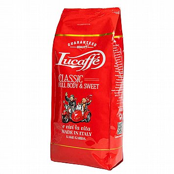 1 ק"ג פולי קפה Lucaffe Classic 1 ק"ג פולי קפה Lucaffe Classic