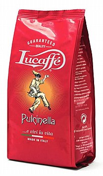 1 ק"ג פולי קפה לוקפה פולצ'ינלה Lucaffe Pulcinella 1 ק"ג פולי קפה לוקפה פולצ'ינלה Lucaffe Pulcinella