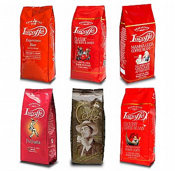 4 ק"ג פולי קפה Lucaffe מיקס לבחירה 4 ק"ג פולי קפה Lucaffe מיקס לבחירה
