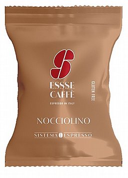 25 קפסולות מקורי אגוזי לוז ESSSE CAFFE Nocciolino חוזק 8 25 קפסולות מקורי אגוזי לוז ESSSE CAFFE Nocciolino חוזק 8