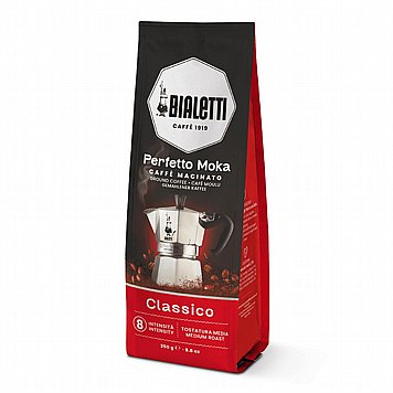 250 גרם קפה טחון Bialetti PERFETTO MOKA CLASSICO- חוזק 8 250 גרם קפה טחון Bialetti PERFETTO MOKA CLASSICO- חוזק 8
