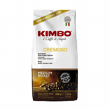 1 ק"ג פולי קפה קימבו קרמוסו kimbo cremoso חוזק 10 1 ק"ג פולי קפה קימבו קרמוסו kimbo cremoso חוזק 10