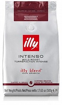 תערובת פולי קפה 500 גרם Illy Intenso תערובת פולי קפה 500 גרם Illy Intenso