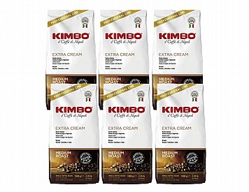 6 ק"ג פולי קפה קימבו אקסטרה קרם - Caffe Kimbo Extra Cream 6 ק"ג פולי קפה קימבו אקסטרה קרם - Caffe Kimbo Extra Cream
