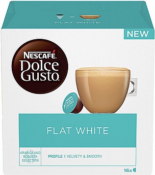 16 קפסולות מקוריות NESCAFÉ flat milk 16 קפסולות מקוריות NESCAFÉ flat milk
