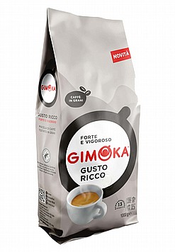 1 ק"ג פולי קפה Gimoka Gusto Ricco 1 ק"ג פולי קפה Gimoka Gusto Ricco