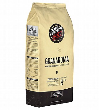 1 ק"ג פולי קפה ורניאנו גראן ארומה Vergnano 1882 Gran Aroma 1 ק"ג פולי קפה ורניאנו גראן ארומה Vergnano 1882 Gran Aroma
