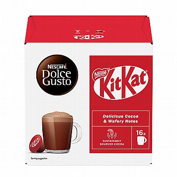 16 קפסולות DOLCE GUSTO NESCAF? ® KitKat Hot Chocolate 16 קפסולות DOLCE GUSTO NESCAF? ® KitKat Hot Chocolate