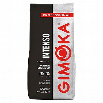 1 ק"ג פולי קפה GIMOKA INTENSO - חוזק 9 1 ק"ג פולי קפה GIMOKA INTENSO - חוזק 9