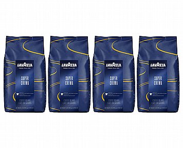 4 ק"ג פולי קפה לוואצה סופר קרמה Lavazza Super Crema Beans 4 ק"ג פולי קפה לוואצה סופר קרמה Lavazza Super Crema Beans