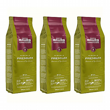 קפה מאורו פרימיום 3 ק'ג Caffe Mauro קפה מאורו פרימיום 3 ק'ג Caffe Mauro